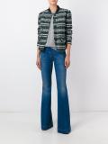 jacquard cropped jacket