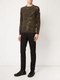 camouflage pattern pullover