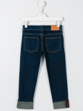 turn up hems jeans 