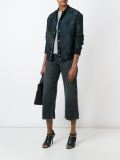 cropped wide leg jeans