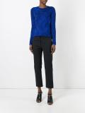 abstract print T-shirt
