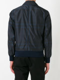 plaid bomber jacket