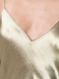 V-neck slip dress