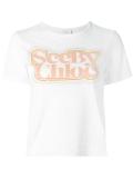 logo print T-shirt