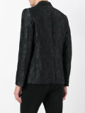 floral jacquard blazer