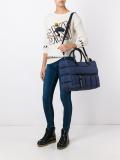 quilted tote bag