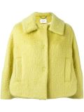 single breasted cropped jacket