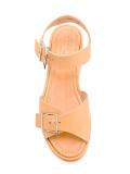 buckle up platform sandals 
