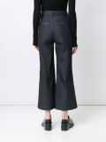 cropped flared jeans