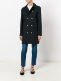 double-breasted coat 
