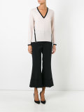 contrast trim jumper