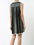 geometric pattern shift dress
