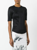 stitch detail T-shirt