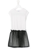 logo strap dress