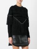 fringed jumper