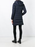 padded hooded coat