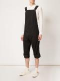 cropped overalls
