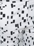printed slim fit trousers