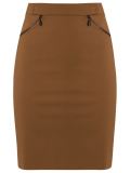 high-waisted skirt