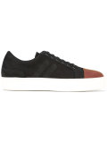contrast toe skateboard trainers