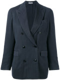 double-breasted blazer
