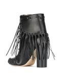 fringed ankle boots