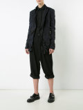 creased fitted jacket