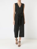 v-neck striped dress
