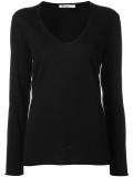 scoop neck sweatshirt 