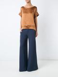 round neck blouse