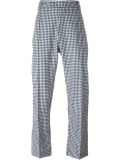 checked trousers