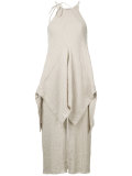 layered angle dress