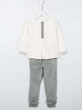 instarsia knit tracksuit set