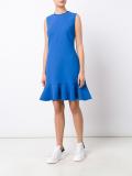 peplum hem dress