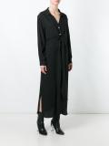 'Effect' maxi shirt dress