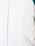 contrast bomber jacket 