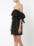 off-the-shoulder mini dress 