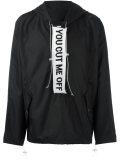 'You Cut Me Off' anorak jacket