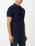 logo embroidered polo shirt