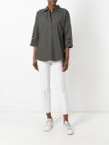 laser cut detail shirt 