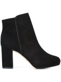 chunky heel ankle boots