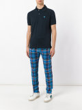 embroidered rainbow polo shirt 