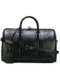 logo embossed holdall
