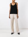 waffle knit tank