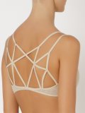 strapped bra
