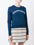 Tropique print jumper