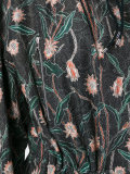 floral print parka