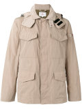 multi-pockets hooded jacket