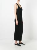 front slit maxi dress