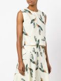 pineapple print top